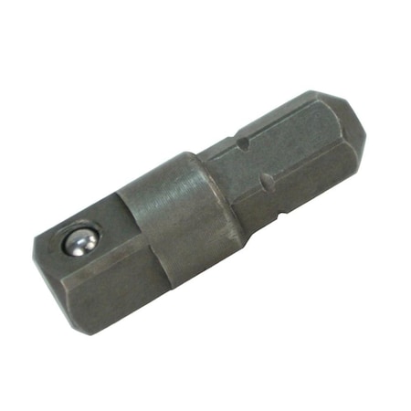 Wiha Hex to Square 1/4-in. Socket Bit Adapter 72110